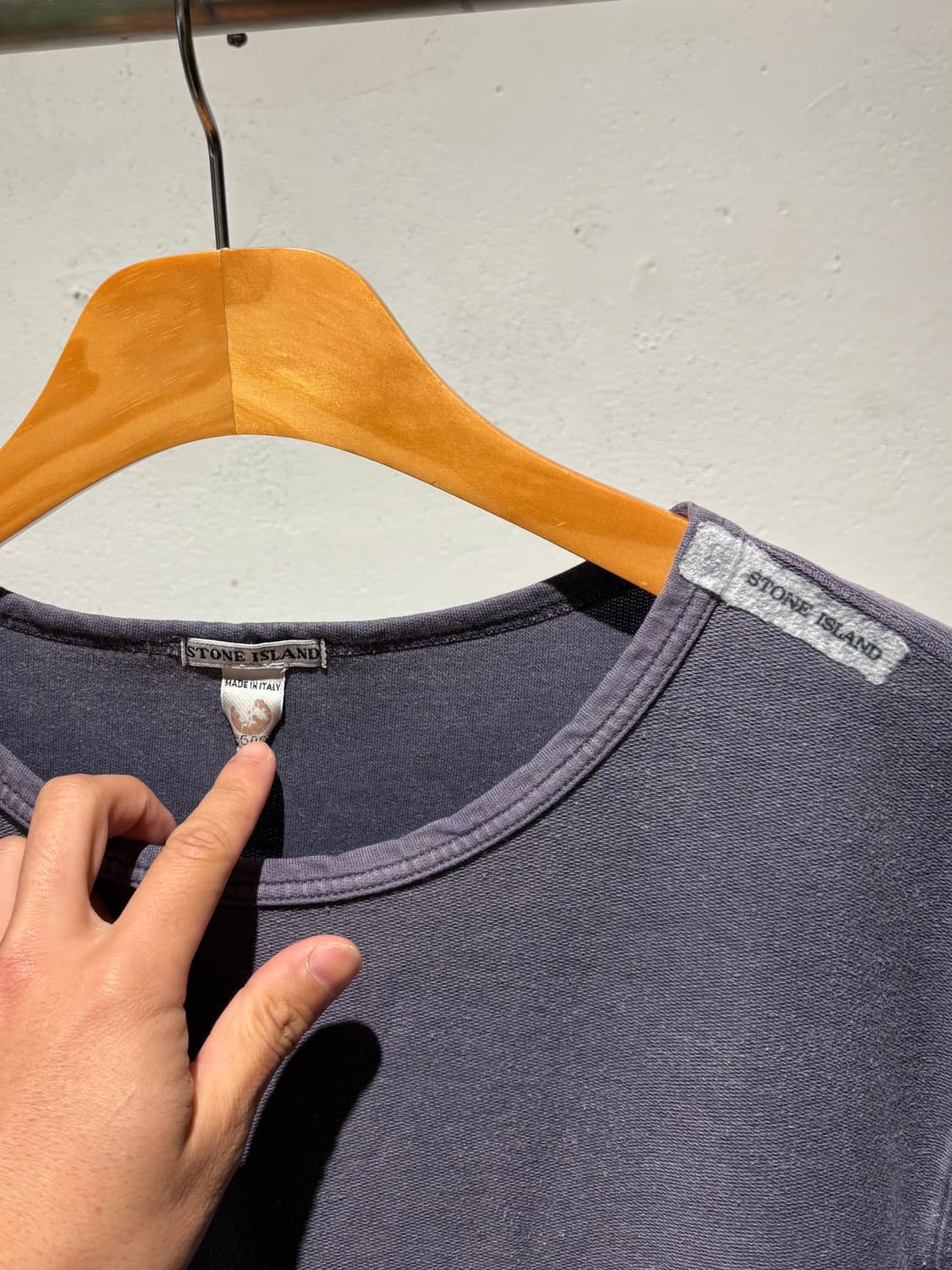 90’s stone island garment dyed tee 상품이미지3