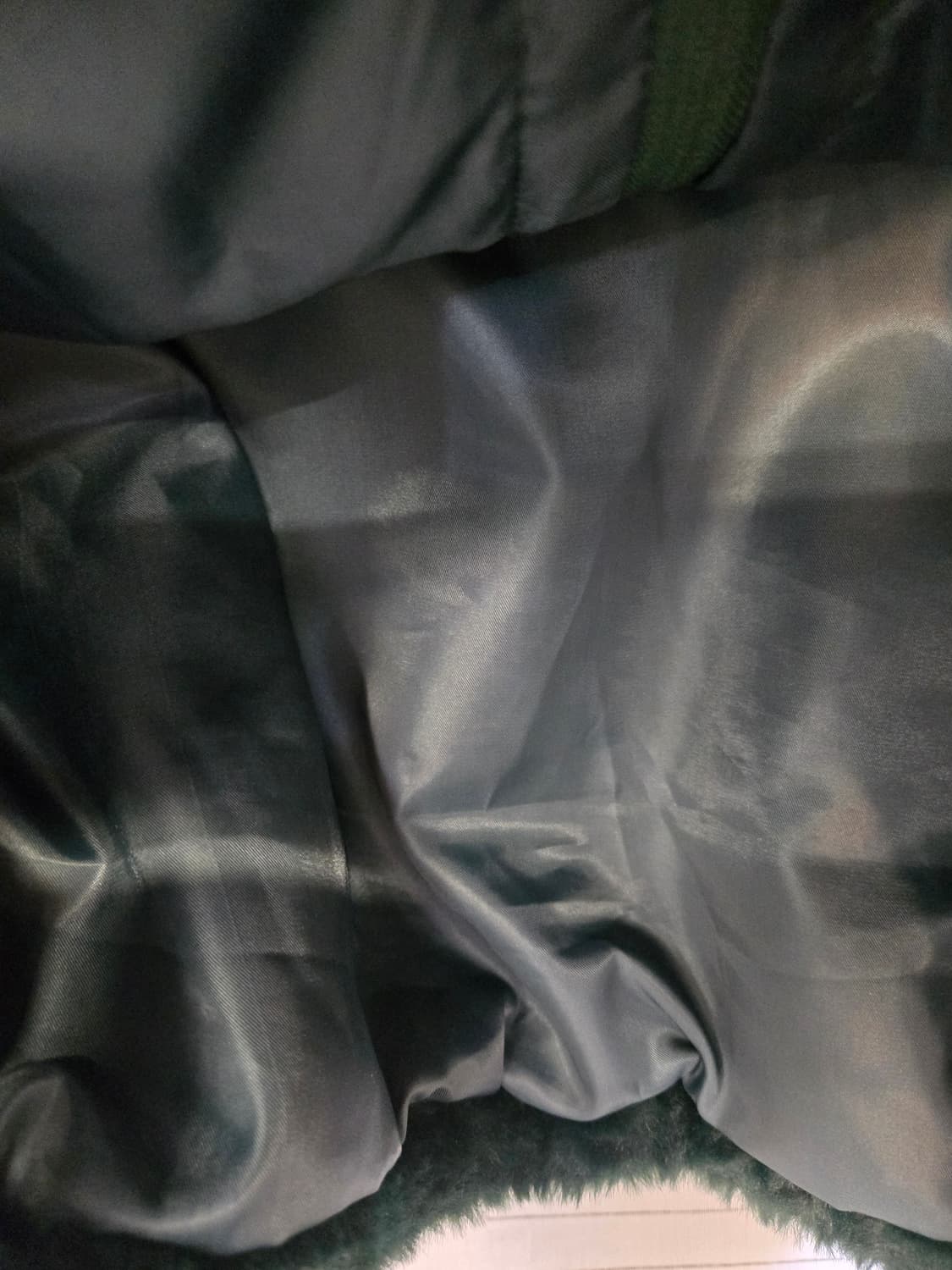 초록색 털 조끼 L 상품이미지4