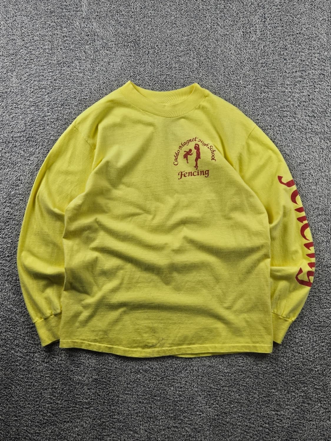 90's USA HANES 싱글 스티치 롱 슬리브 ( L )/ 11130 상품이미지1