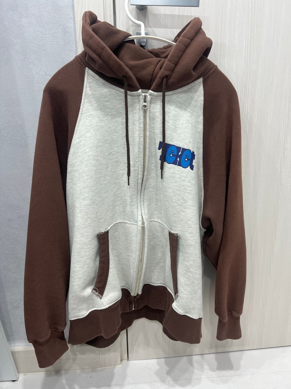 테켓 에피소드 브라운 후드집업 상품이미지3