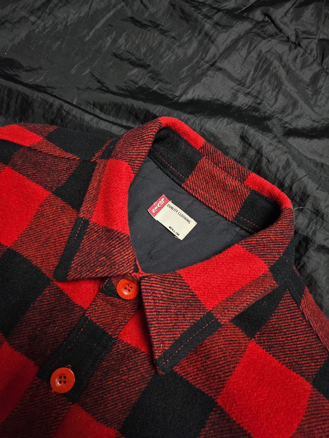 Levis 버팔로 체크 CPO셔츠 자켓 상품이미지5