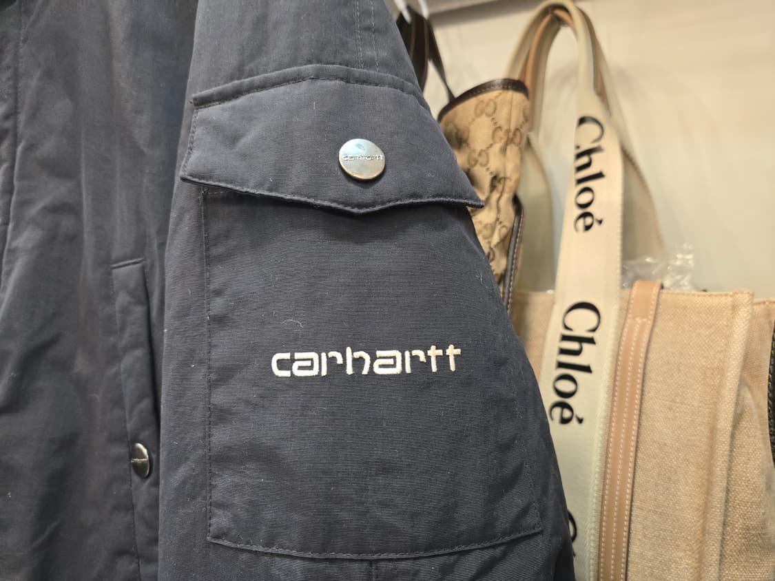 칼하트 후드 패딩 점퍼 S사이즈! (앵커리지 파카) 상품이미지4