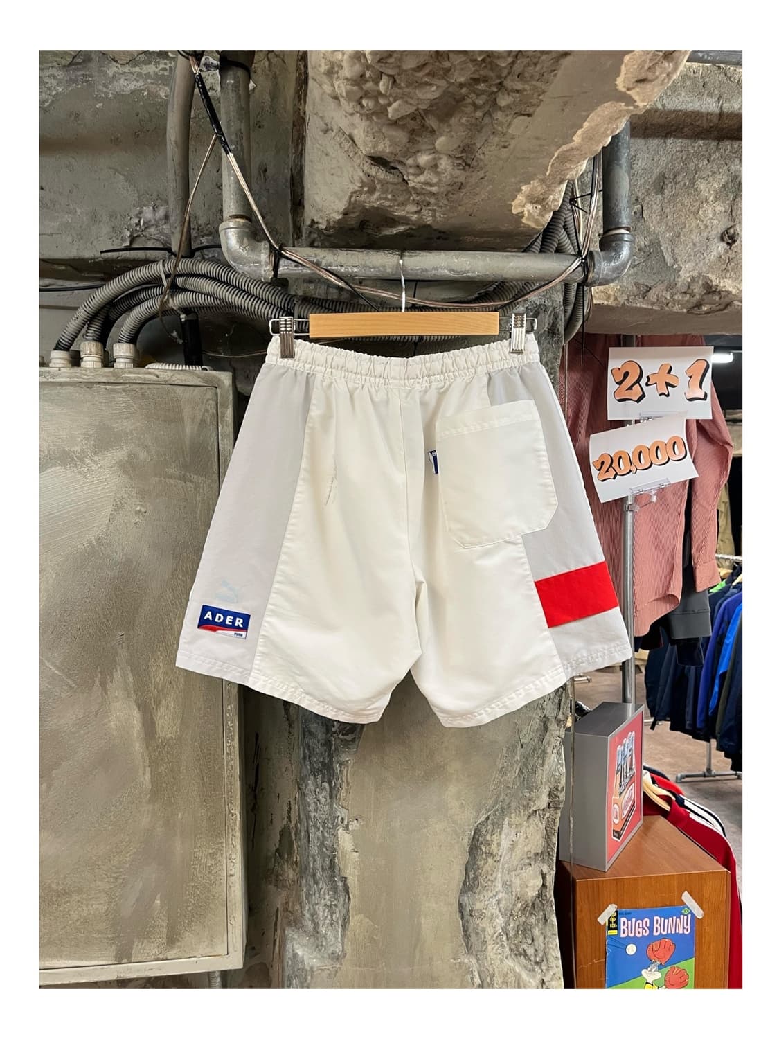 아더에러 X 푸마 콜라보 반바지 화이트 S #csz3214 상품이미지1