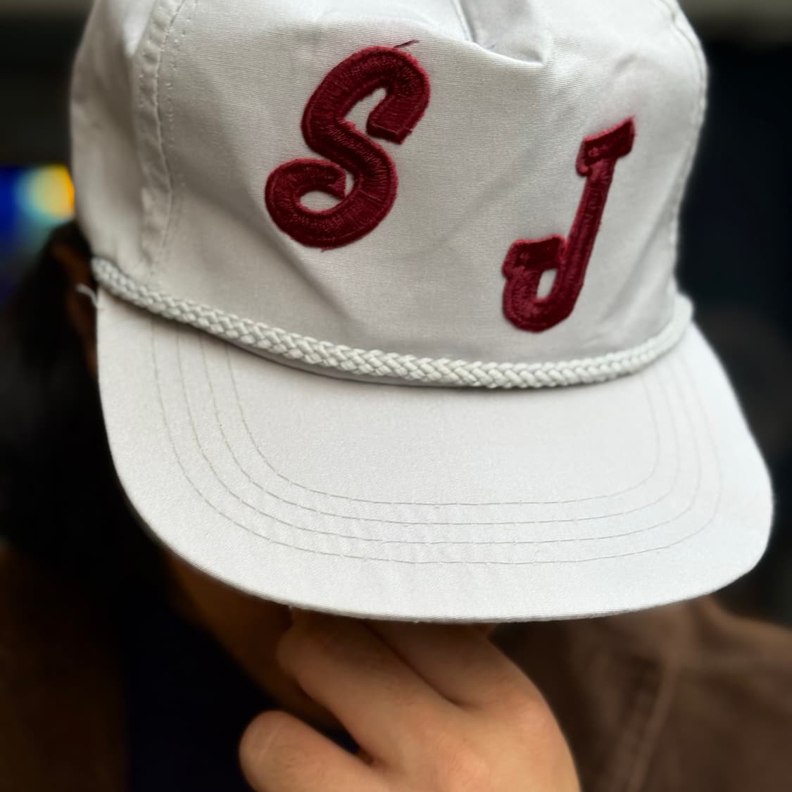 Showcase S.J 자수 트러커 캡 OS 상품이미지9