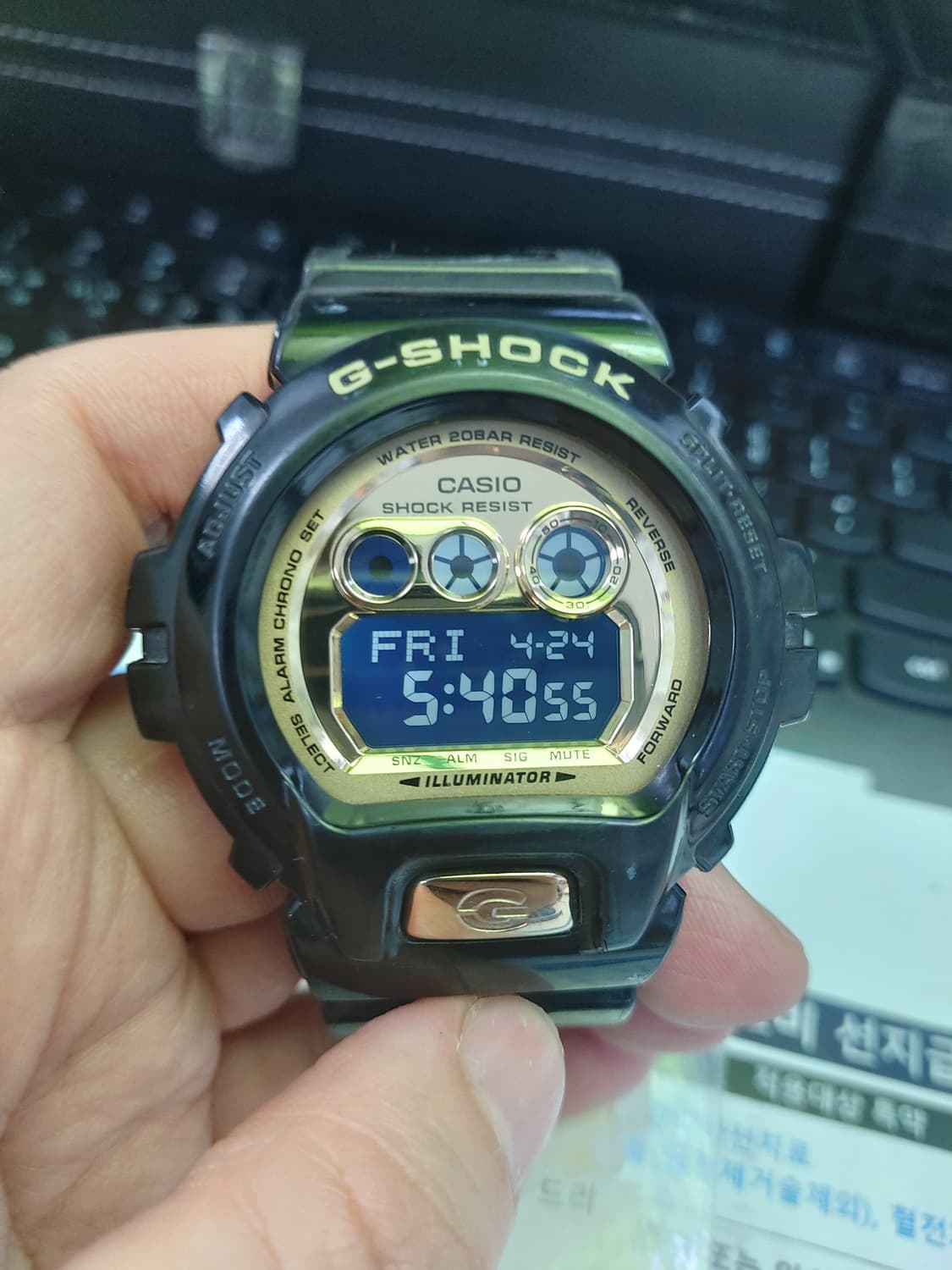 블랙/골드 조합이 매력적인 쥐샥 상품이미지1