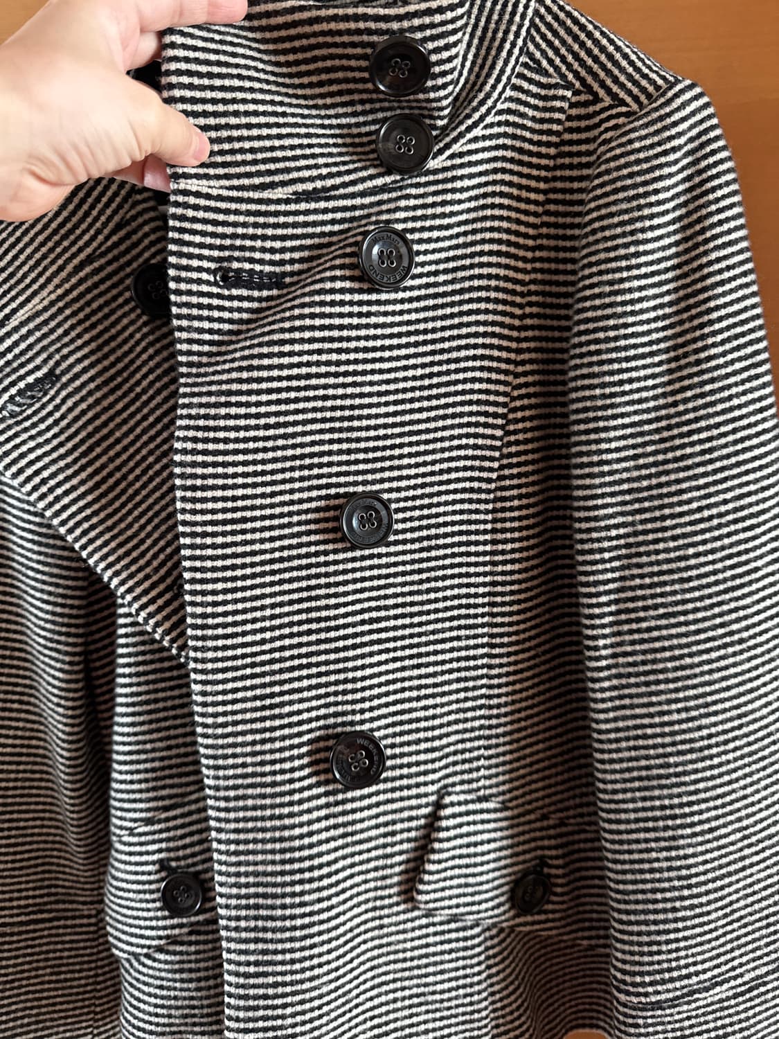 위켄드막스마라 빈티지 스트라이프 자켓 상품이미지6