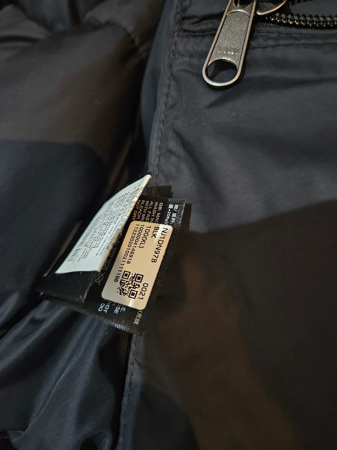 노스페이스 제니 패딩 상품이미지4