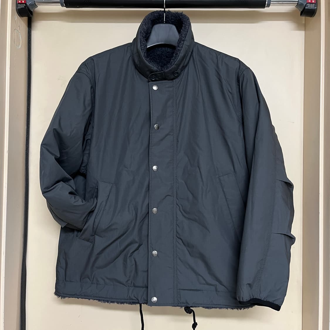 [L] 노스페이스 퍼플라벨 나나미카 울 보아 필드 리버서블 자켓 상품이미지3