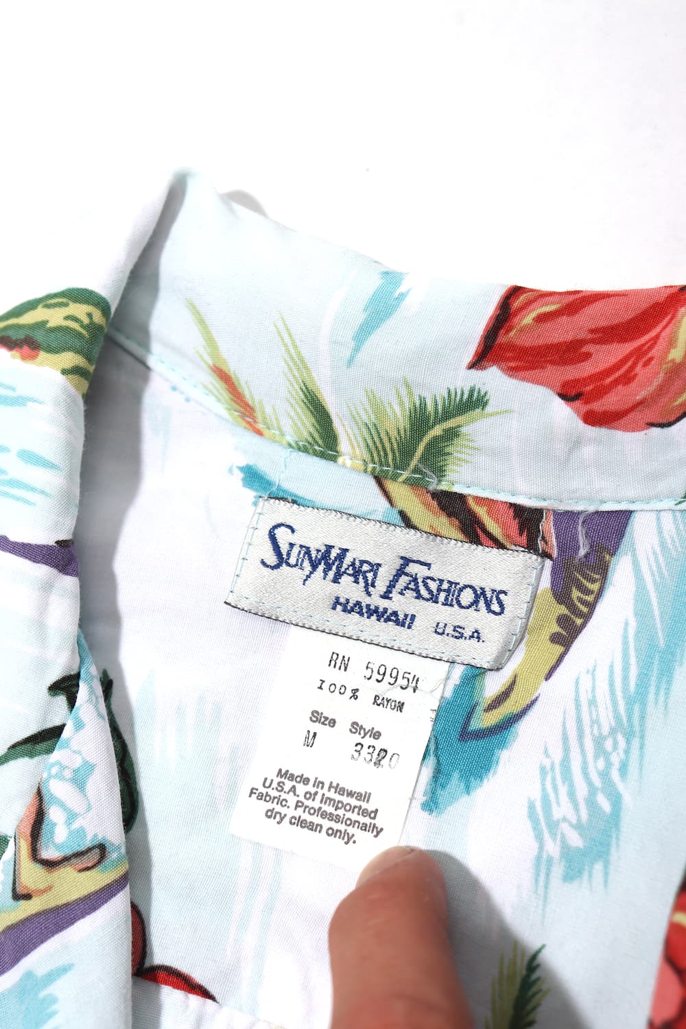 SUNMARI FASHIONS 70~80s 하와이안 셔츠 size M 상품이미지4