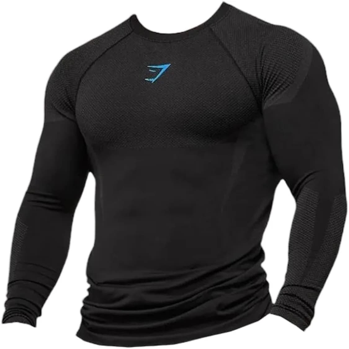 짐샤크 오닉스V5 블루 롱슬리브 M,L 상품이미지1