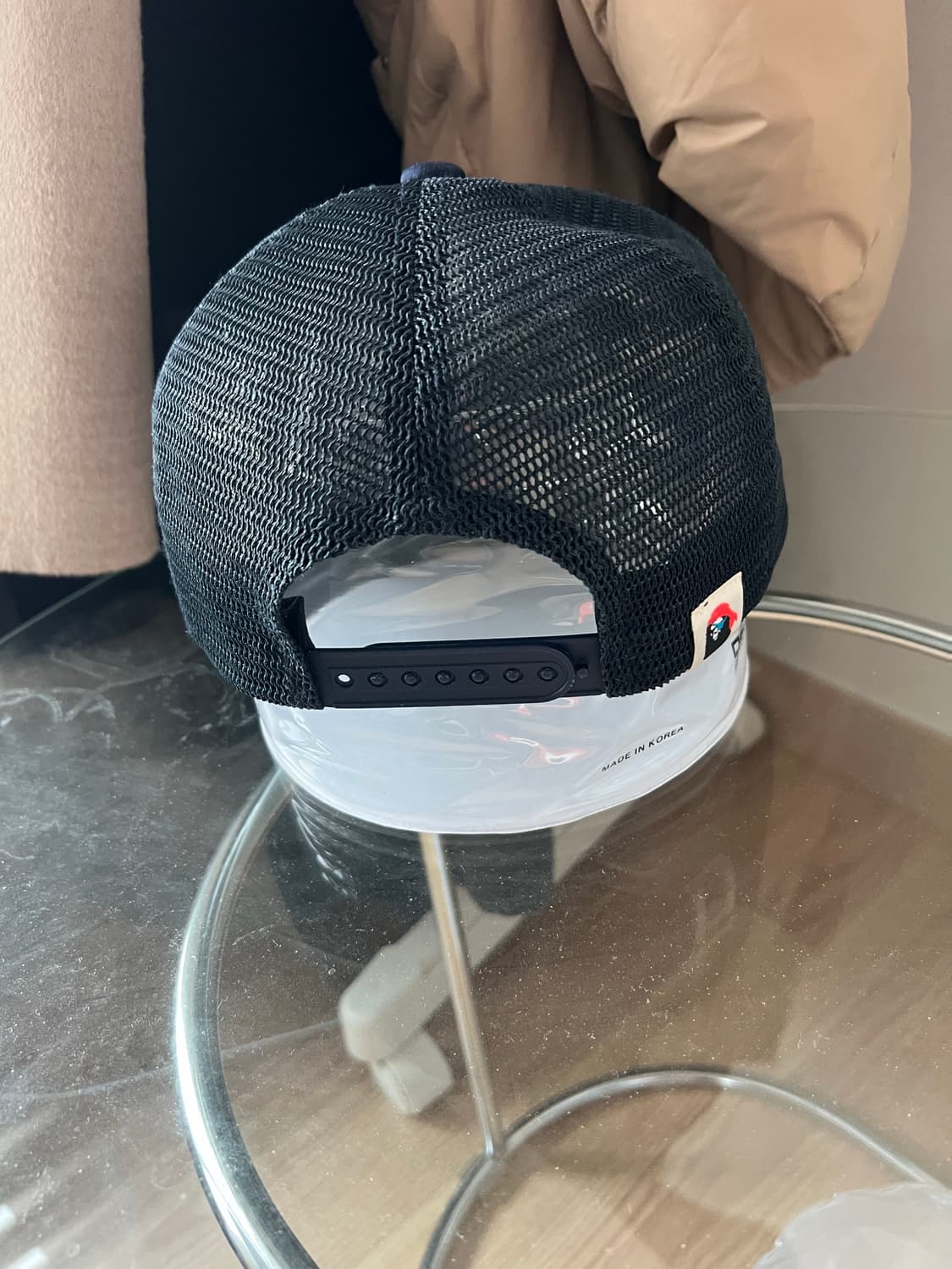 베이프 트러커캡 네이비 상품이미지3