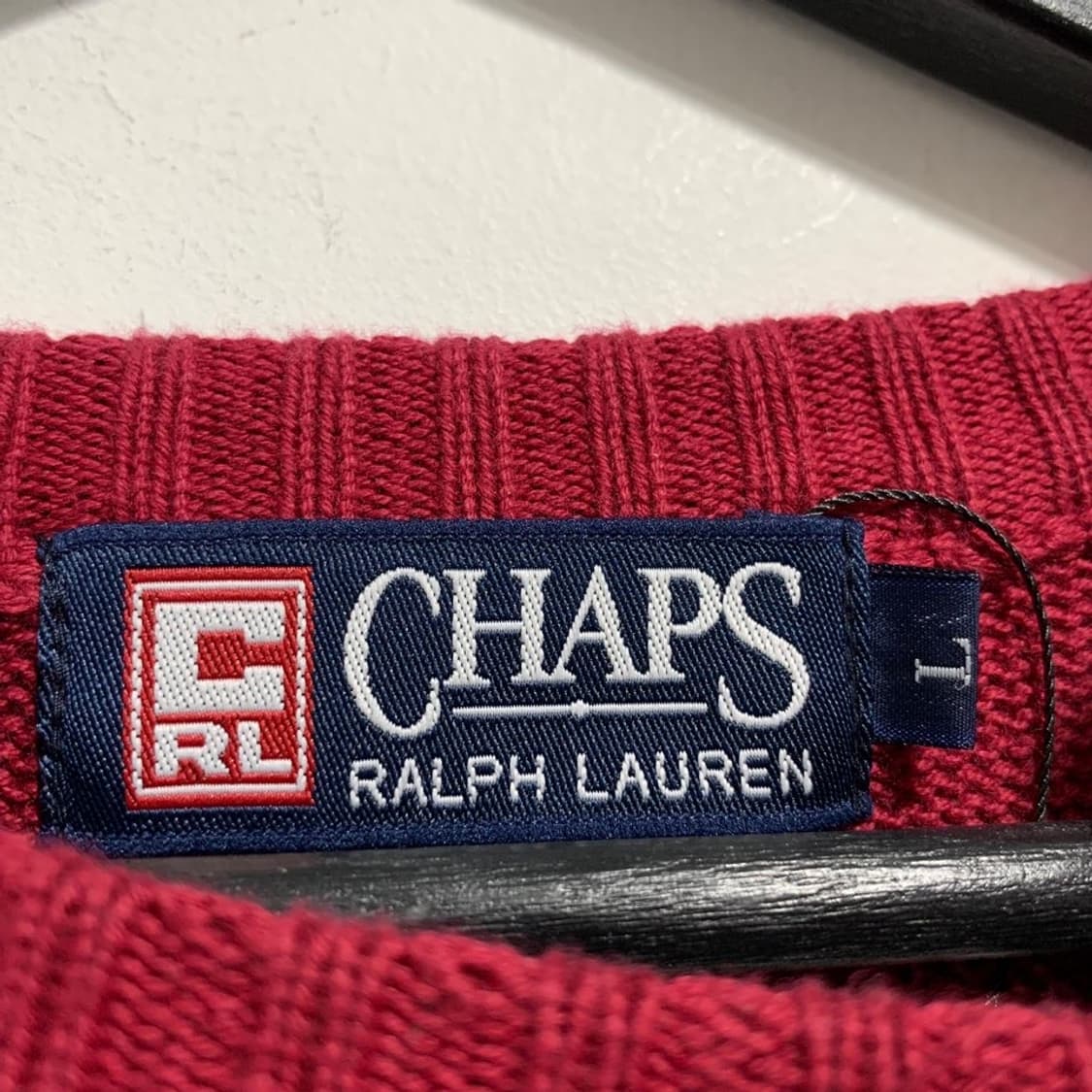 챕스 랄프로렌 빅로고 니트 상품이미지5
