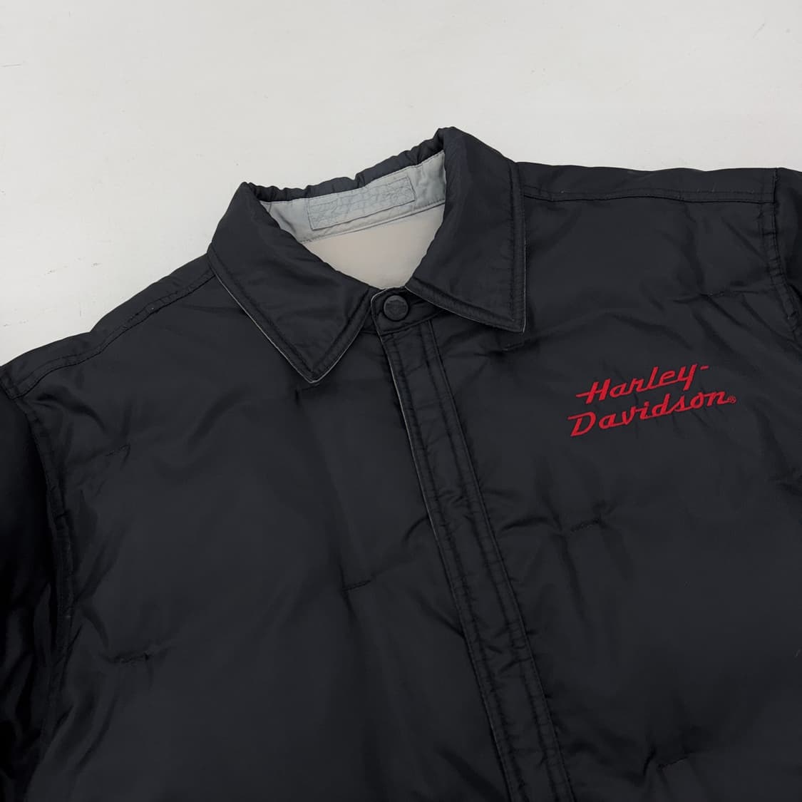 할리데이비슨 리버시블 빅로고 구스다운 패딩 상품이미지4