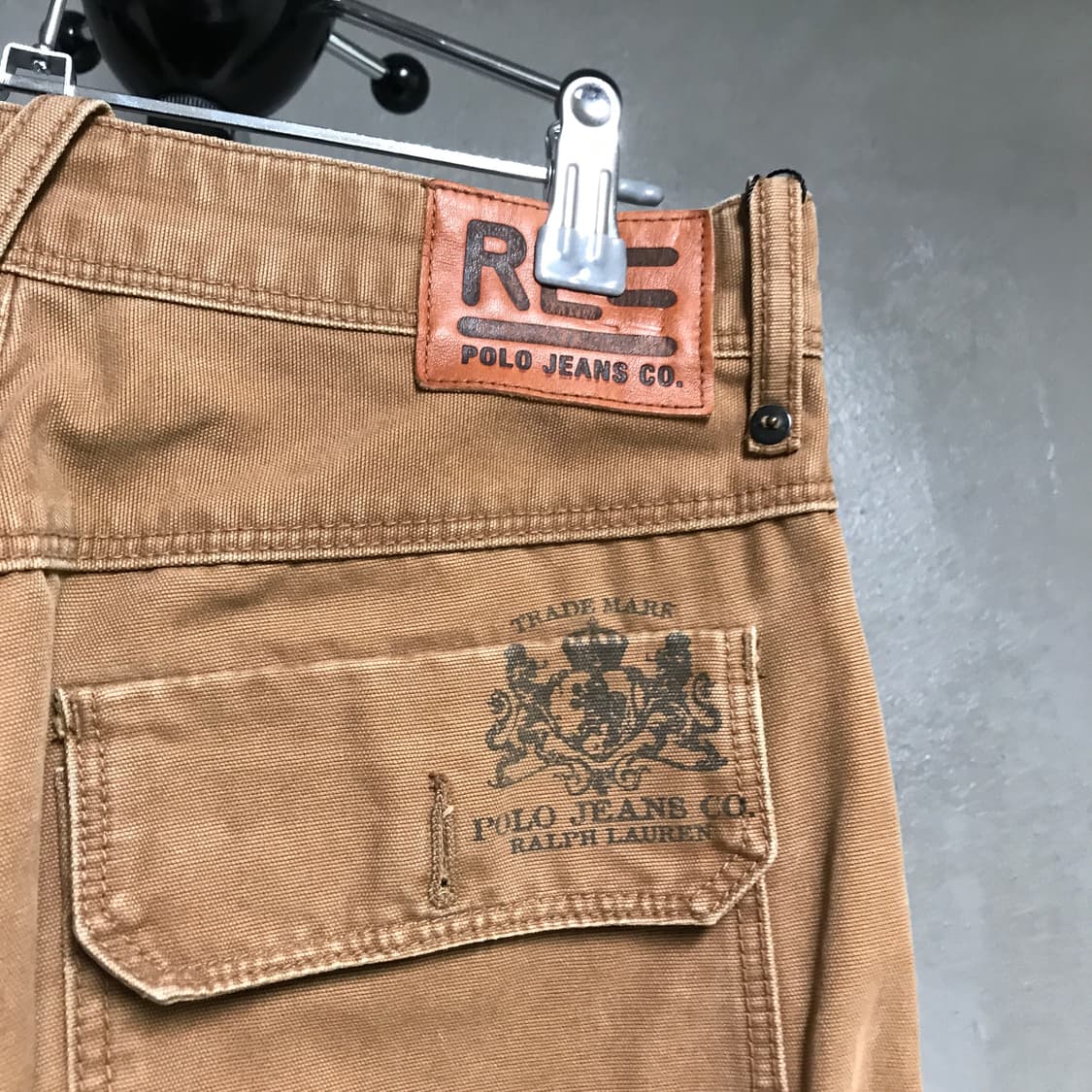 폴로 진스 코튼 팬츠 카멜 28/34 상품이미지4
