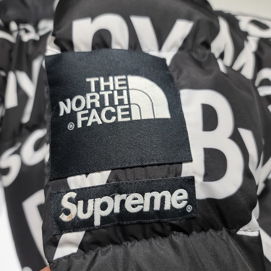 15fw 슈프림 노스페이스 레터링 눕시[XL] 상품이미지7