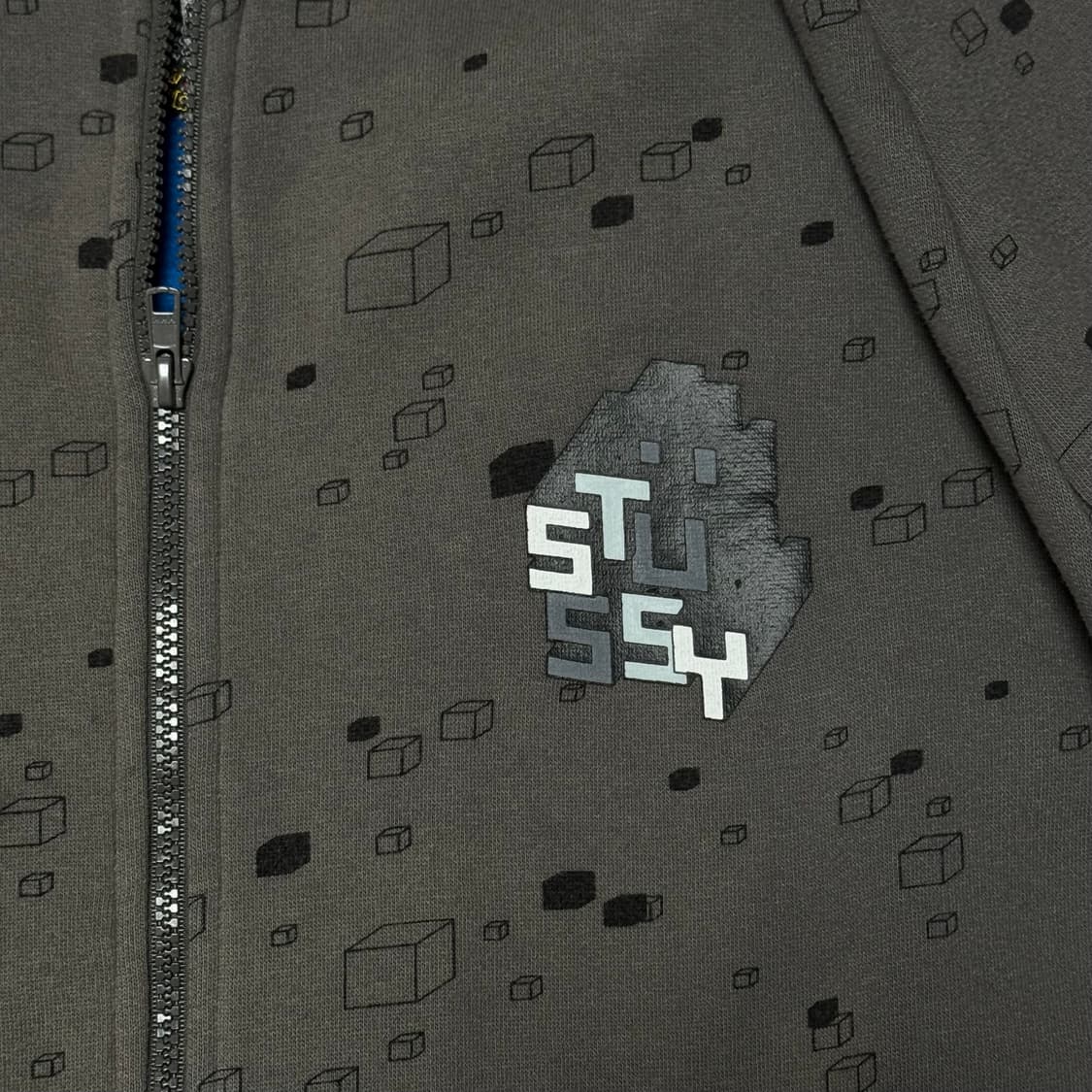 [L] 00s 빈티지 스투시 시스템 후드집업 상품이미지3