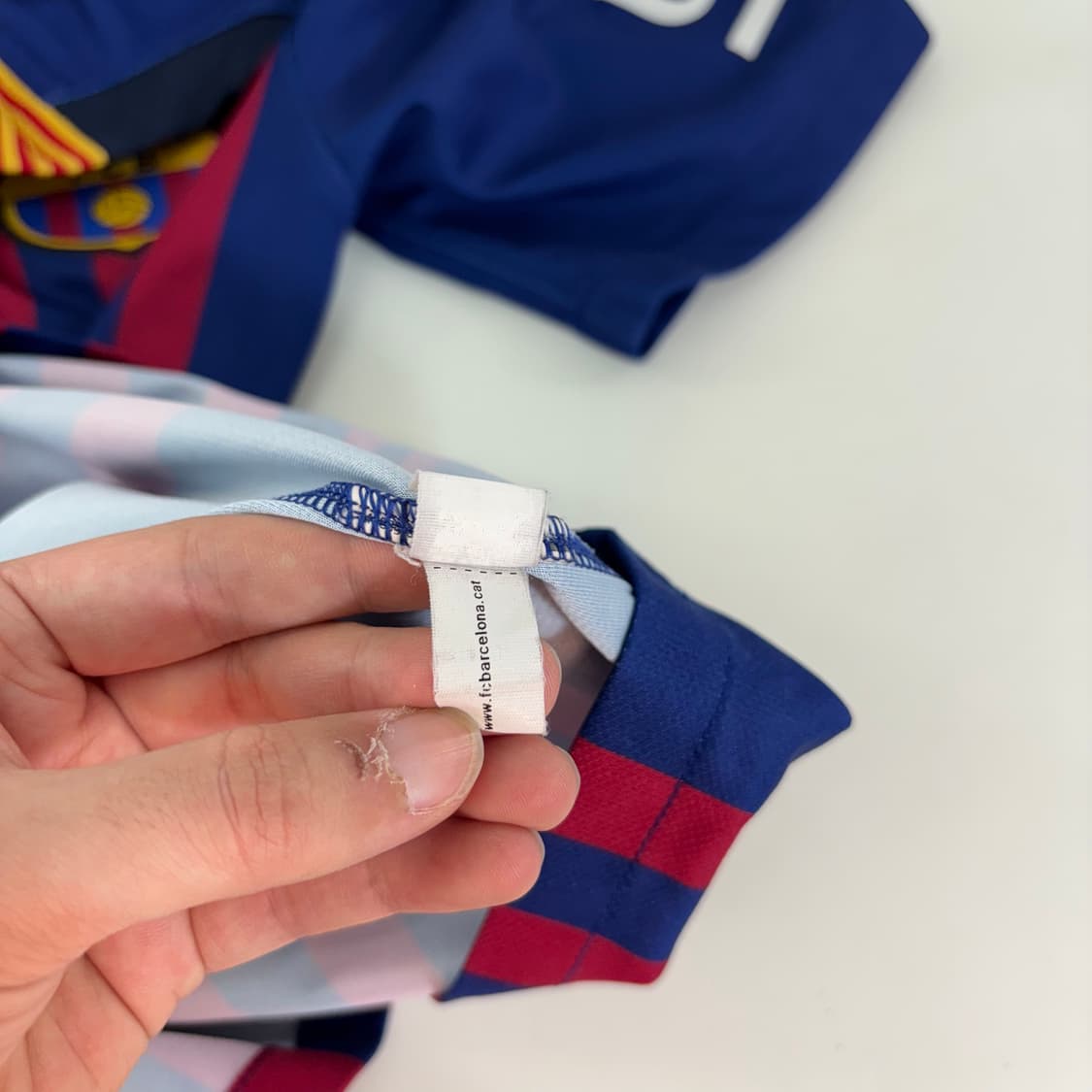 우먼M 나이키 18/19 바르셀로나 메시마킹 축구유니폼 상품이미지8
