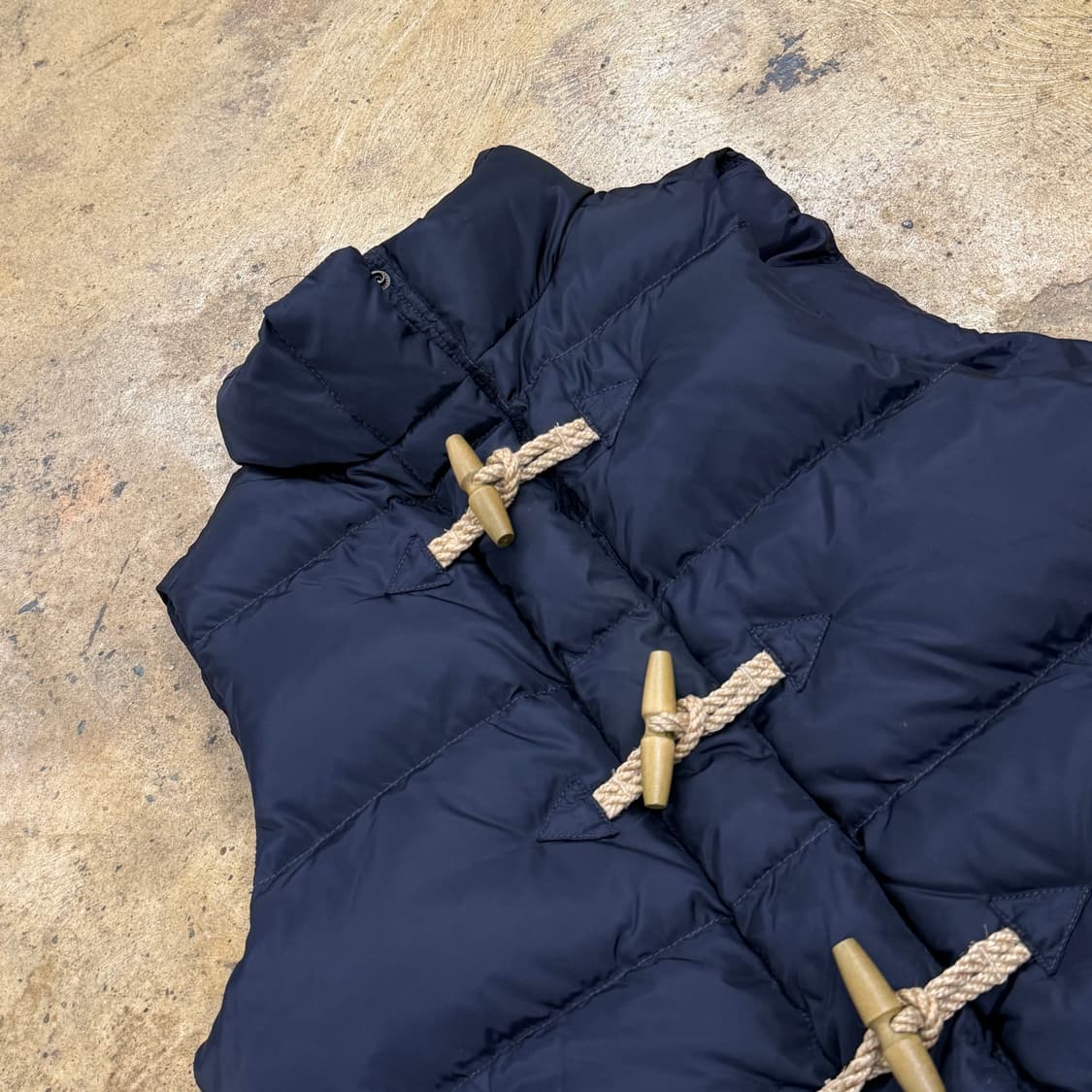 폴로 랄프로렌 데님앤서플라이 네이비 떡코 패딩 조끼  상품이미지1