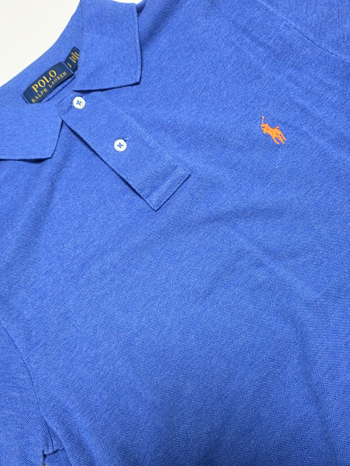 폴로 커스텀 슬림핏 반팔 카라티 S 남성 55 여성66 루즈핏55 상품이미지4