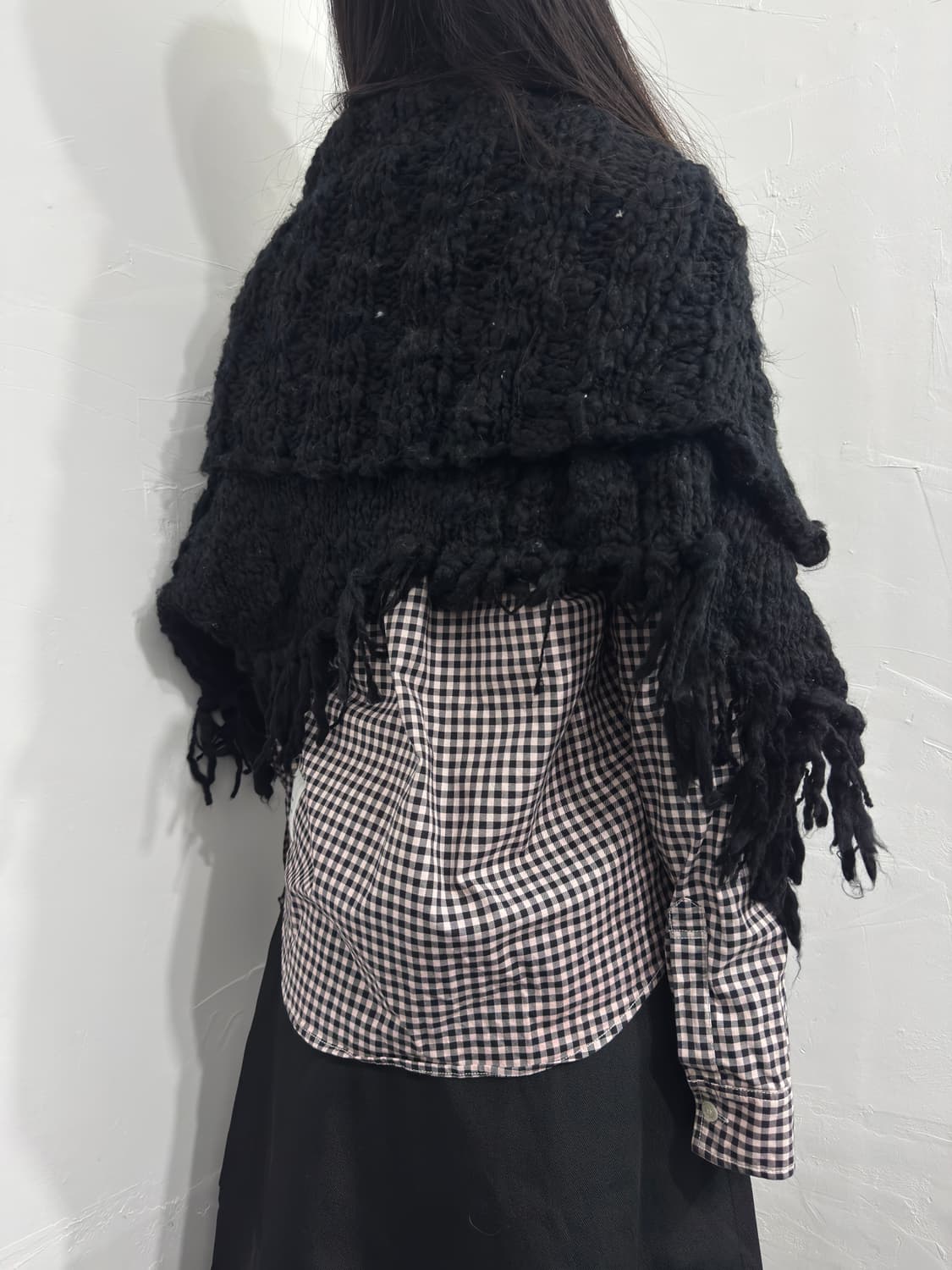 neo style shawl knit  상품이미지1