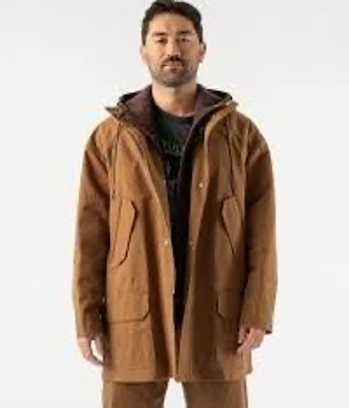 오라리 Auralee 워시드 헤비 캔버스 라이너 코트 상품이미지2