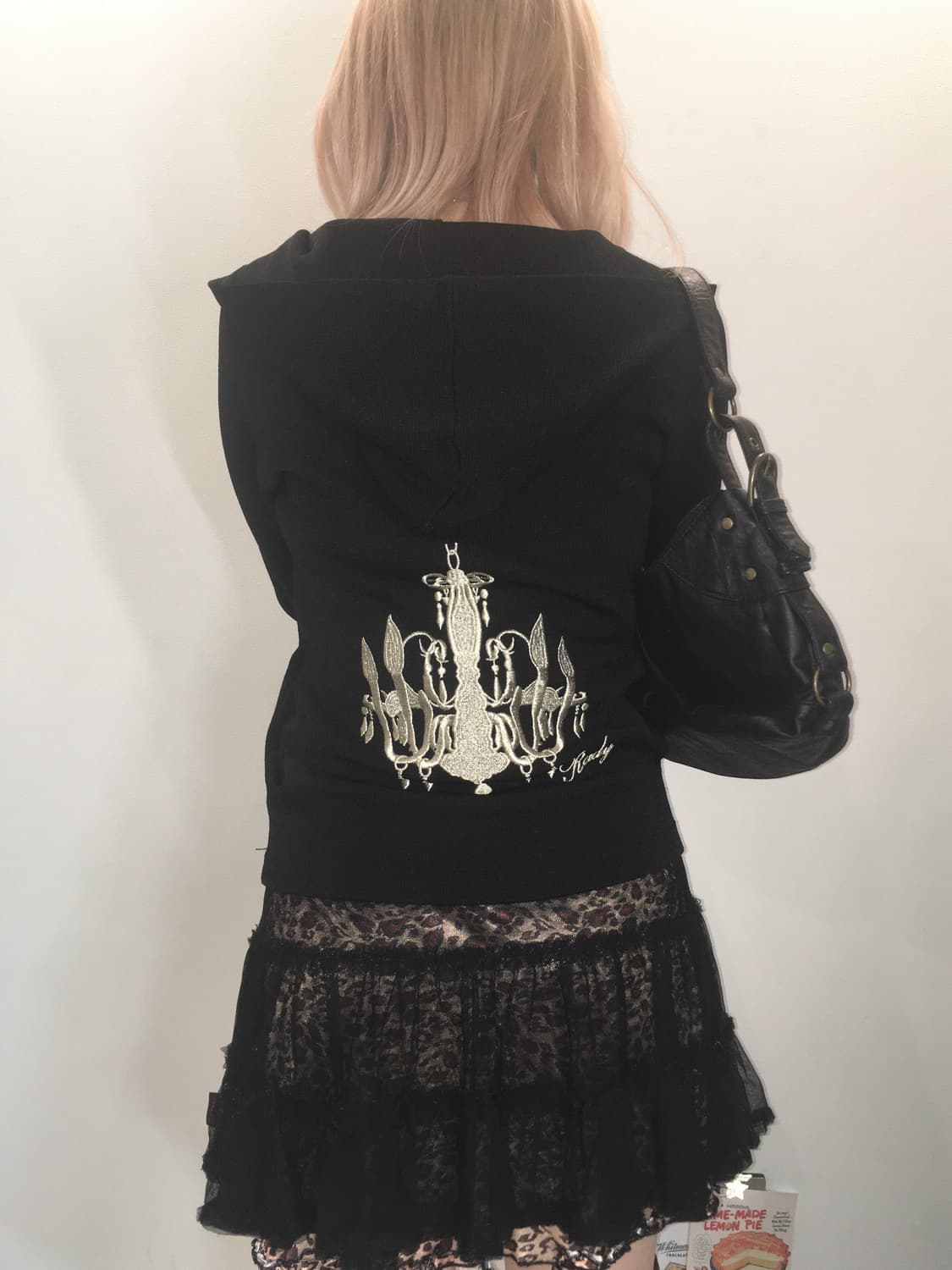 jpn vintage dark punk handwork hood zipu 상품이미지4