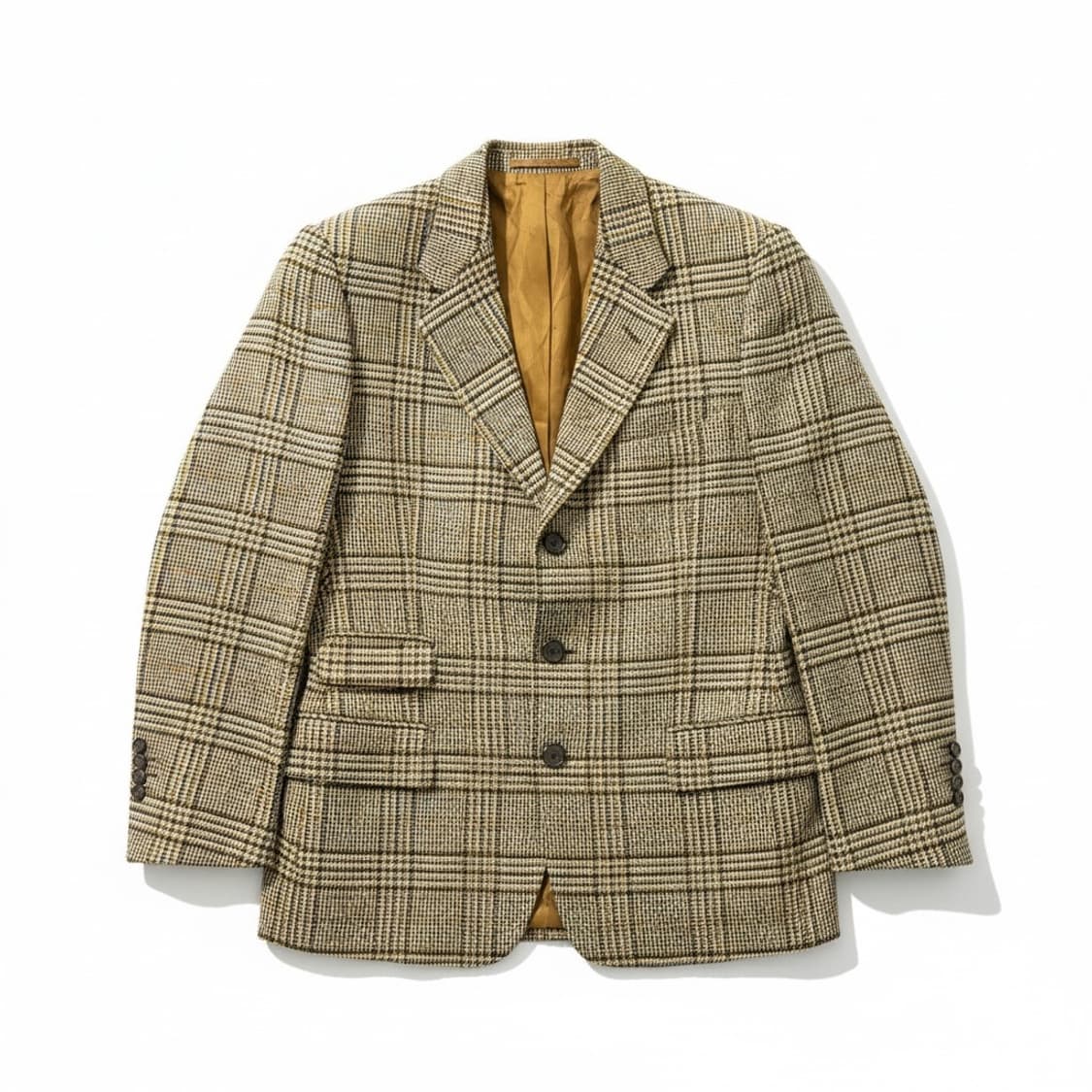 Acquaviva 체크 패턴 남성 자켓 95 (IT 46) 상품이미지1
