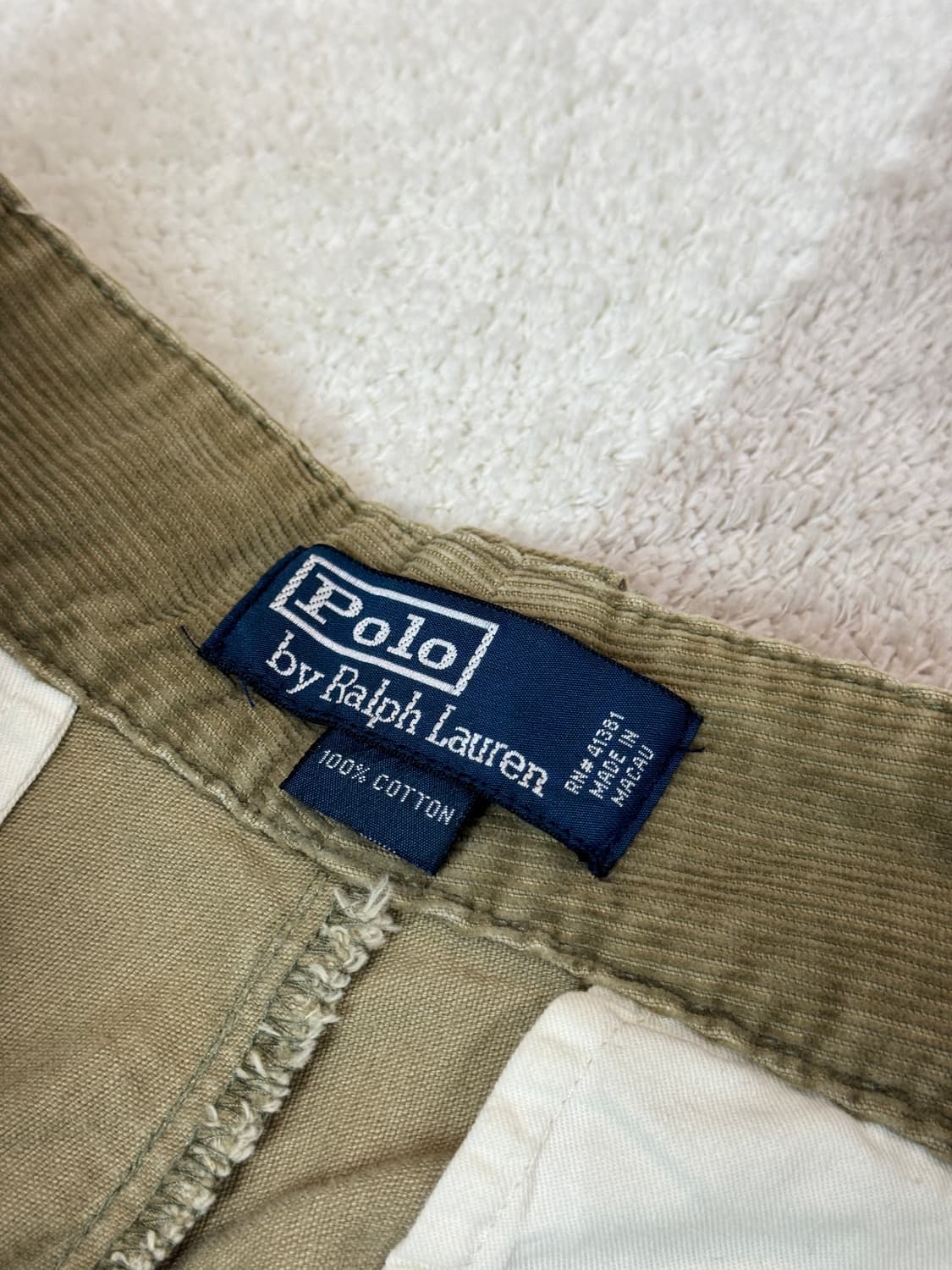 폴로랄프로렌 코듀로이 카고팬츠 빈티지 유틸리티 골덴 상품이미지7