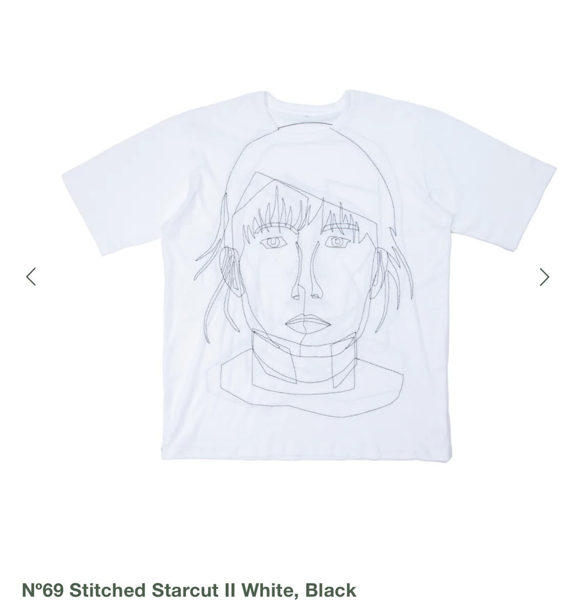 Bless 'Stitched Starcut' T-shirt 상품이미지4