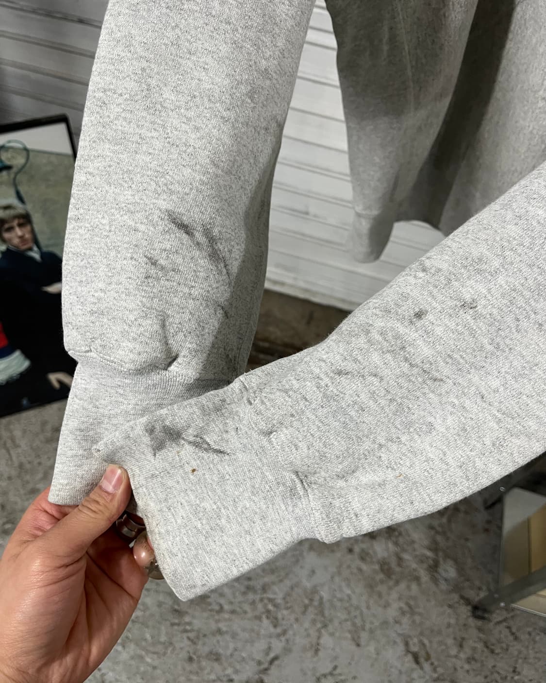 90s Lee reverse weave sweatshirt 상품이미지7