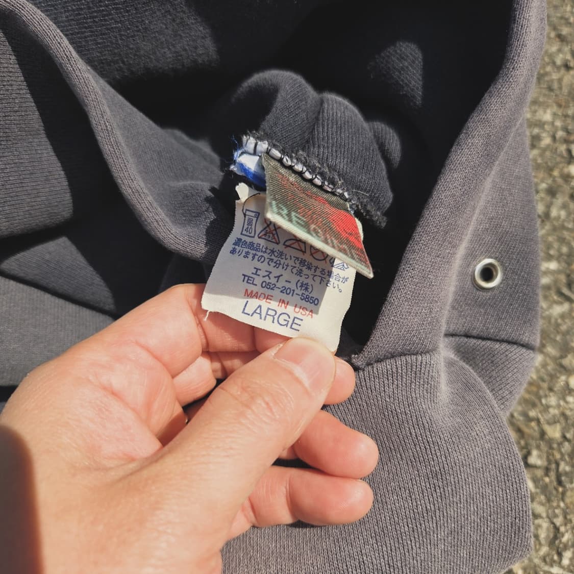 USA regime 선페이드 후드셔츠 상품이미지7