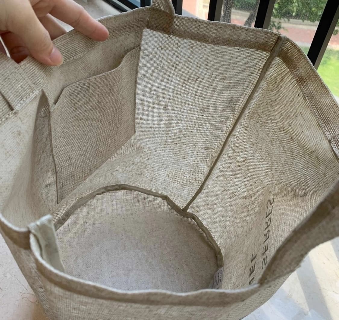 샤넬뷰티정품 동백꽃 전시회 린넨방수가방 새상품 상품이미지6