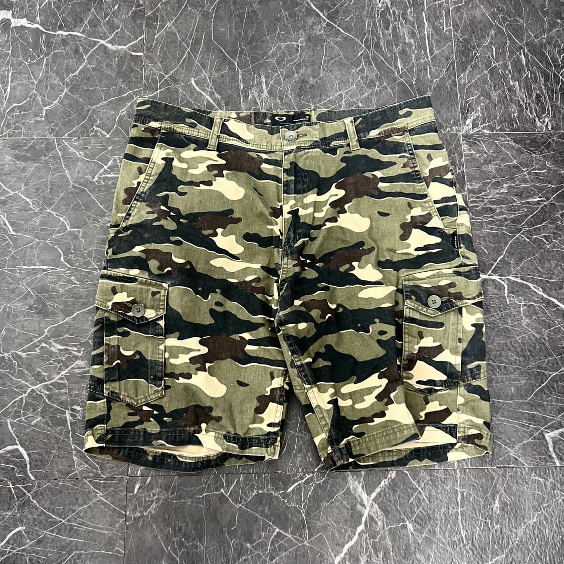 오클리 카모플라주 더블 포켓 하프 팬츠 상품이미지4