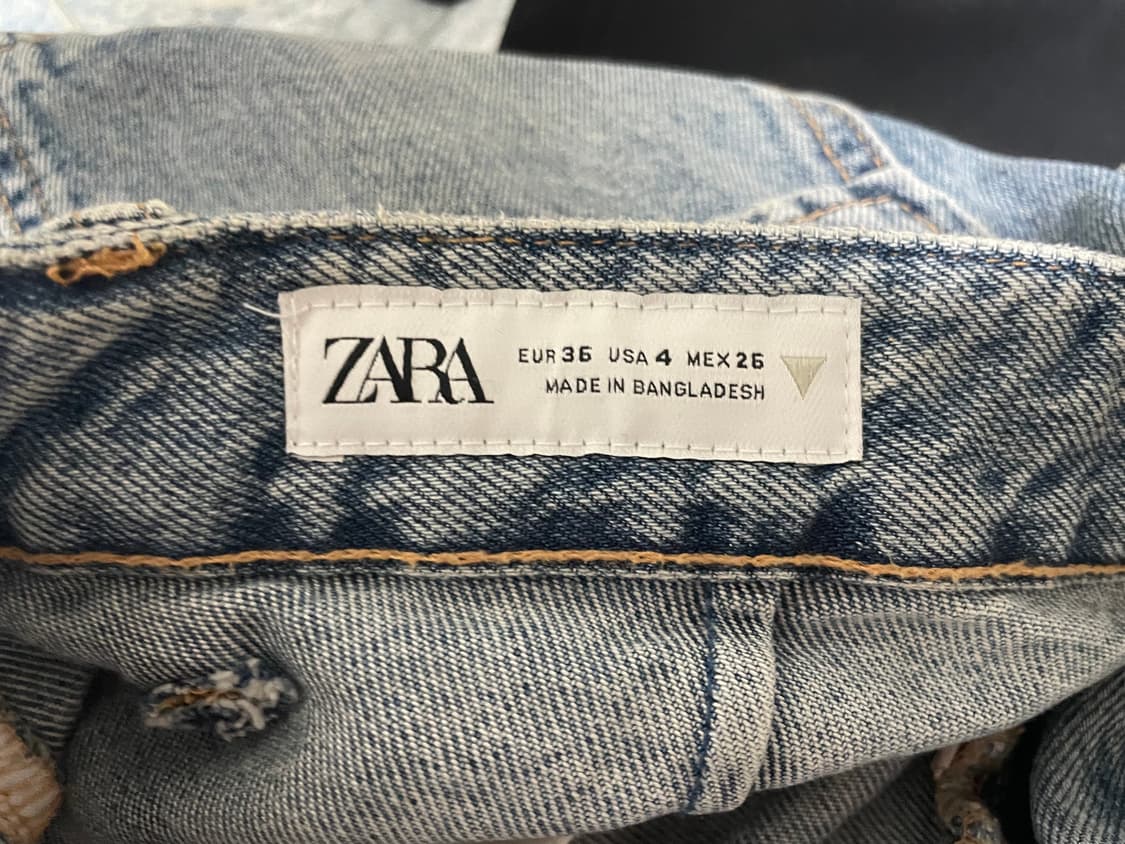 자라 카고 미드라이즈 데님팬츠 상품이미지4