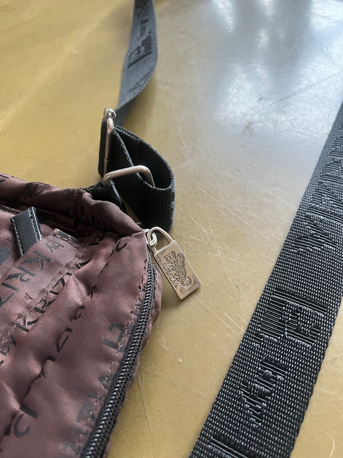 1990s Krizia Old Crossbody Lettering Bag 상품이미지6