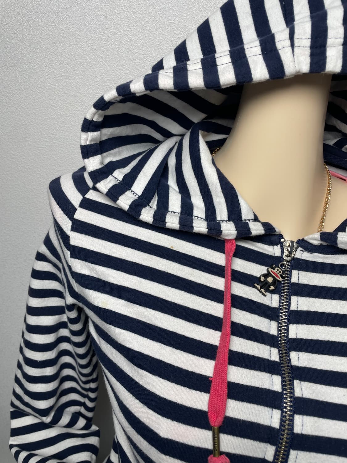 빈티지 줄리어스 폴프랭크 스트라이프 후드집업 상품이미지7