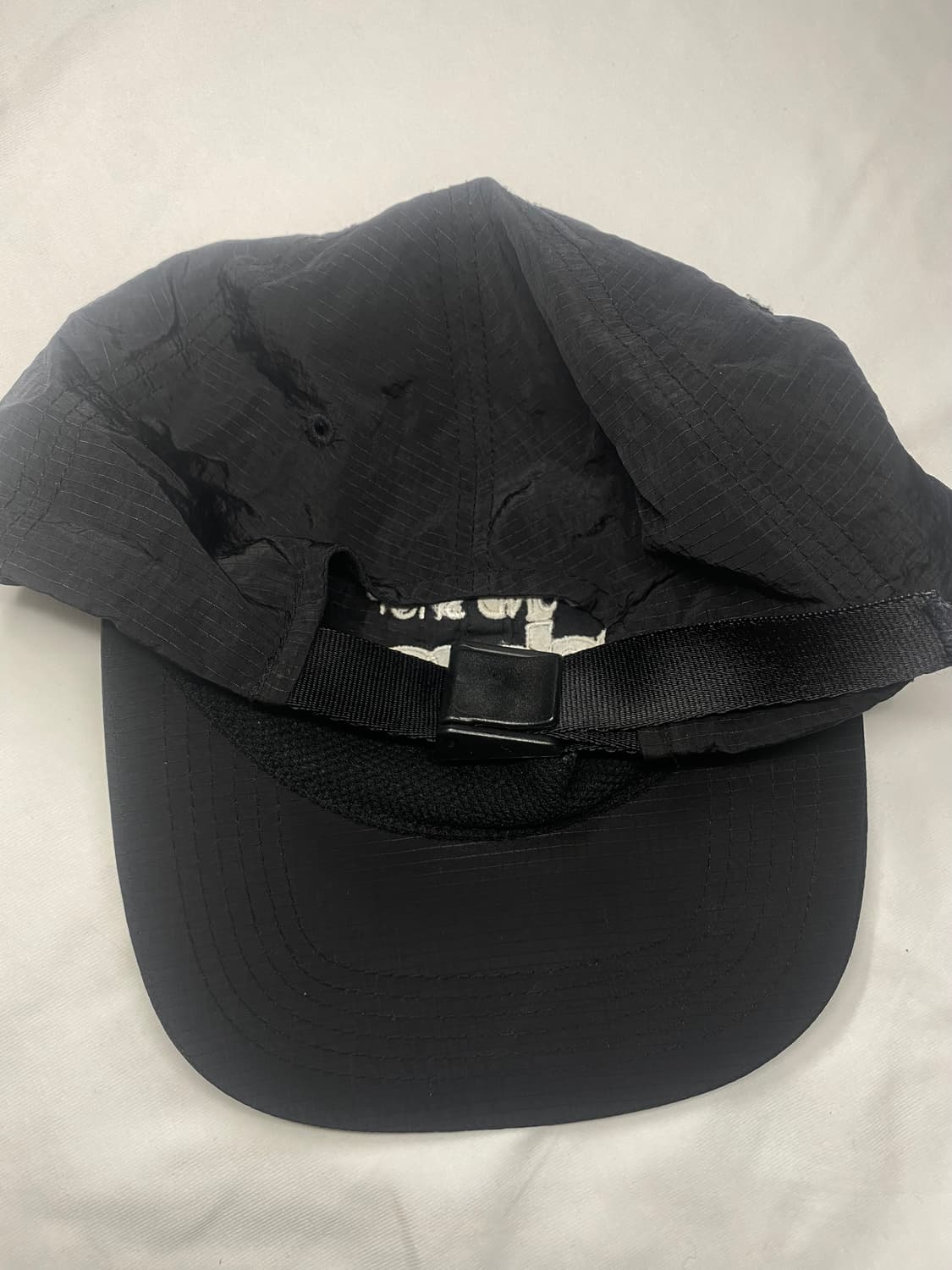 balansa 발란사 나일론 모자 블랙 볼캡 캠프캡 상품이미지4