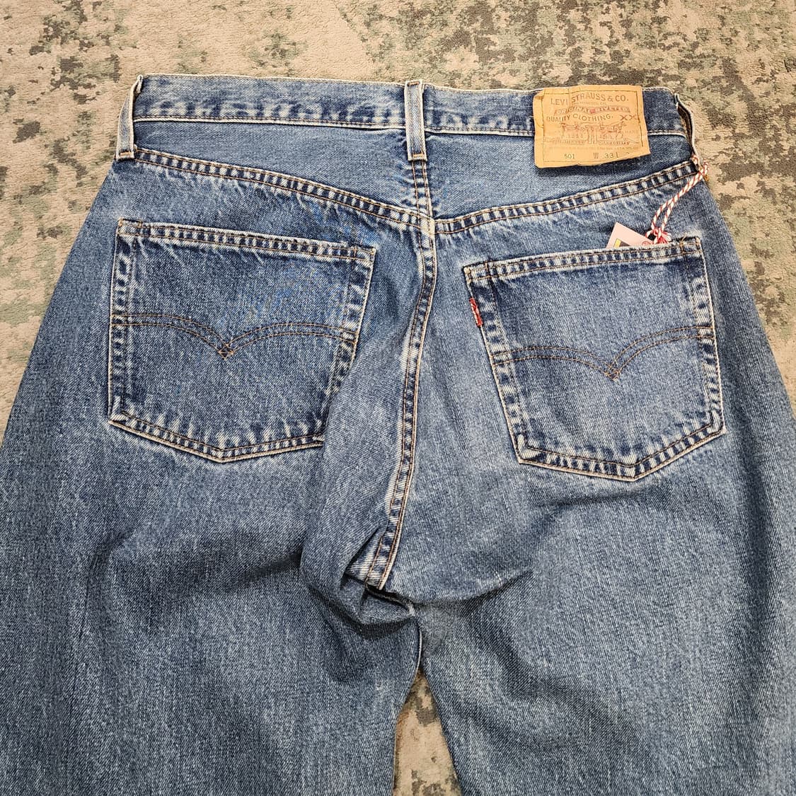 90s USA 제작 LVC 73501 셀비지 상품이미지5
