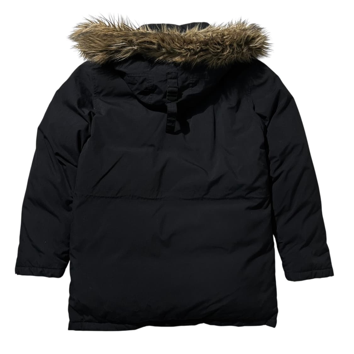 쇼트 덕다운 패딩 파카 블랙 상품이미지3