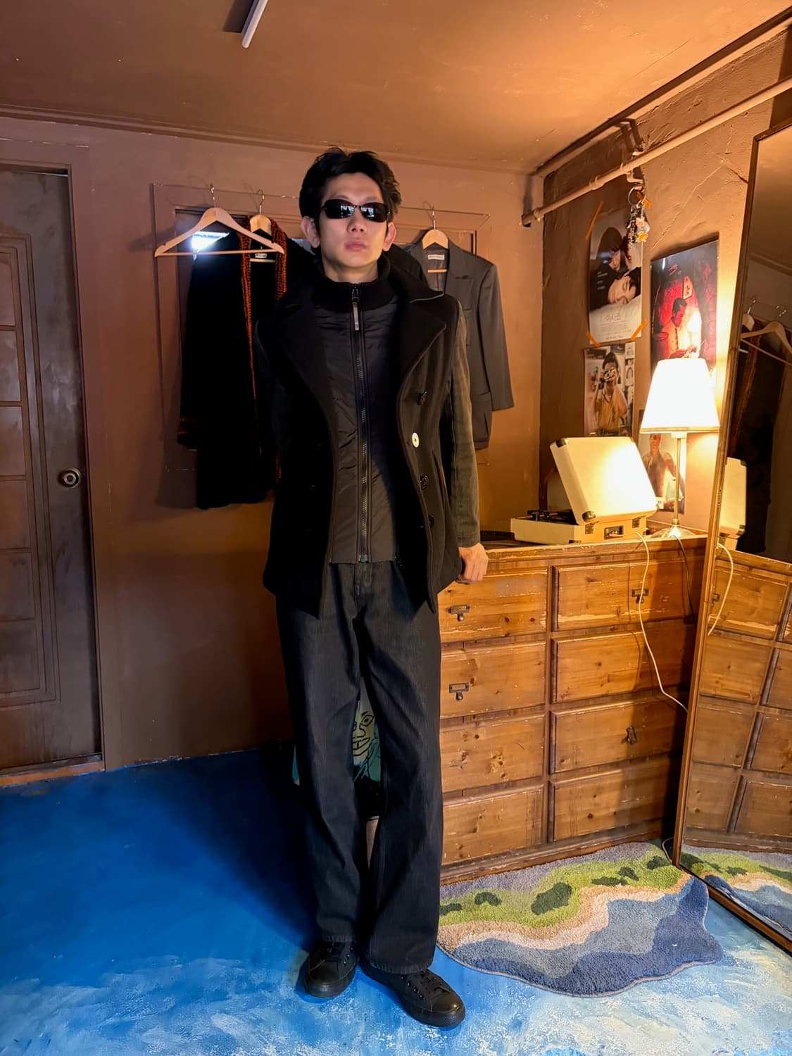 TRUE RELIGION DOUBLE LAYERED PEA COAT 상품이미지3