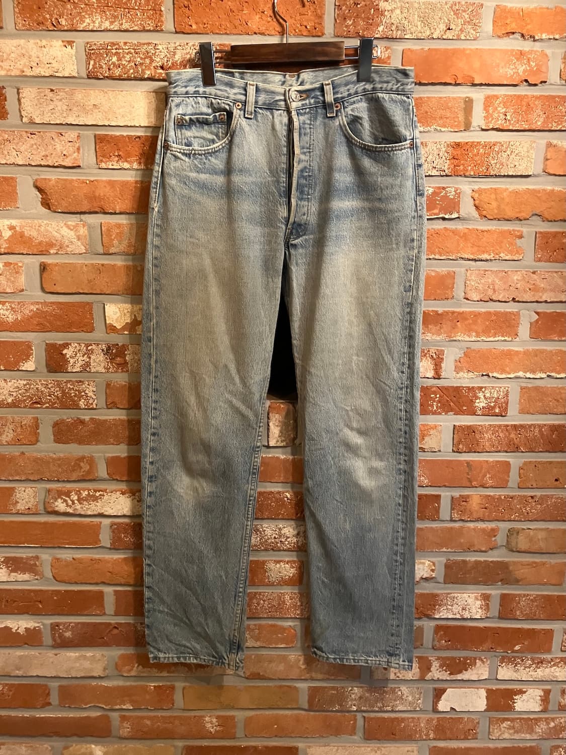 80s USA 빈티지 리바이스 501 데님 팬츠 상품이미지2