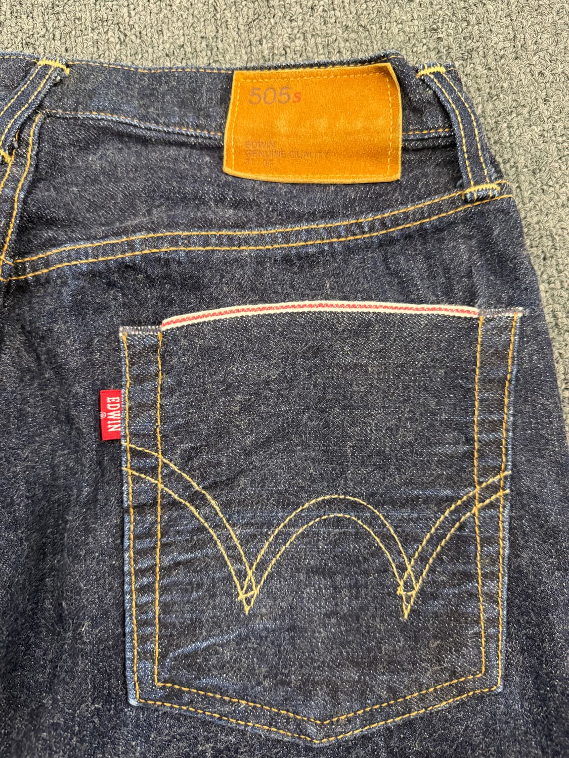 31)에드윈 505빈티지 셀비지 데님팬츠 상품이미지4