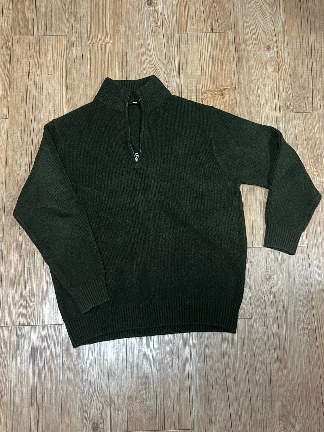 유니클로 하프집업 니트 XL 상품이미지1