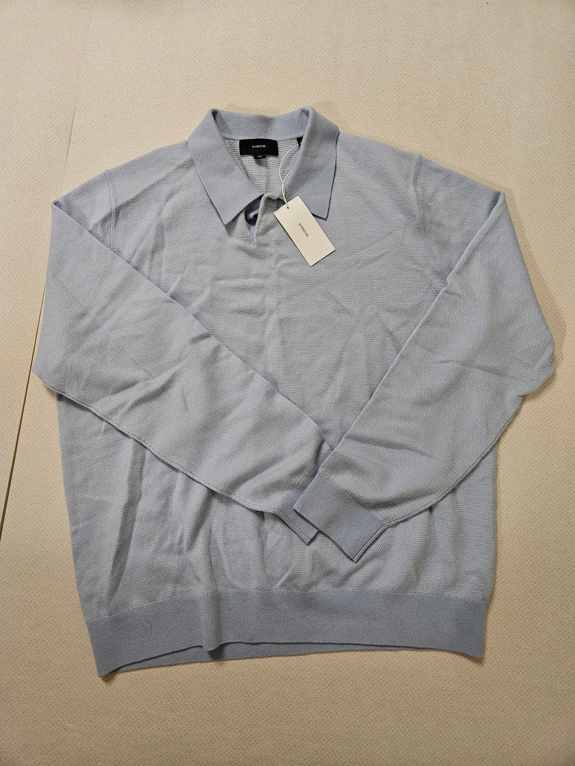 VINCE 캐시미어 카라니트 상품이미지1