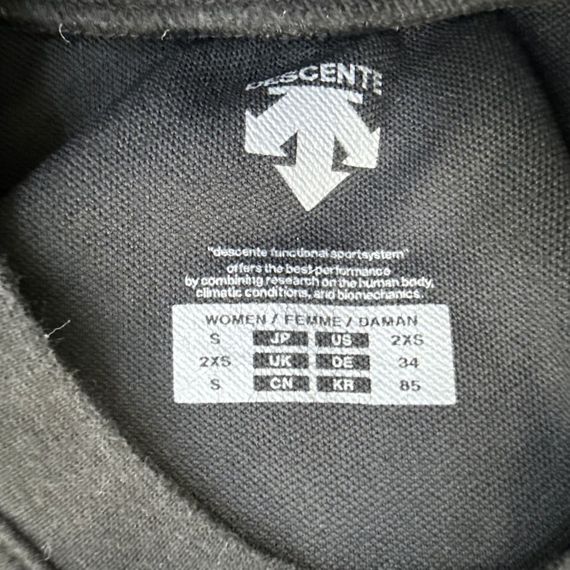 S 데상트 스키팀 맨투맨 0410T 상품이미지3