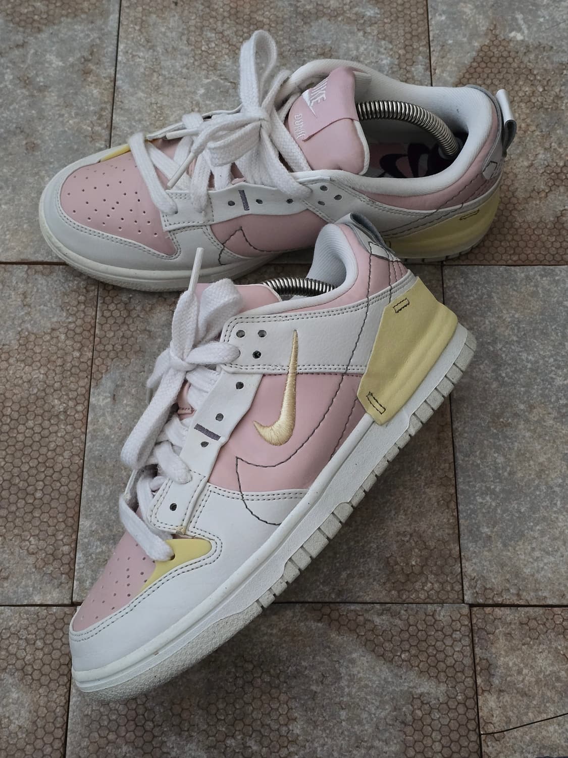 (245)나이키 덩크 로우 디스럽트 2 핑크 옥스포드 상품이미지3