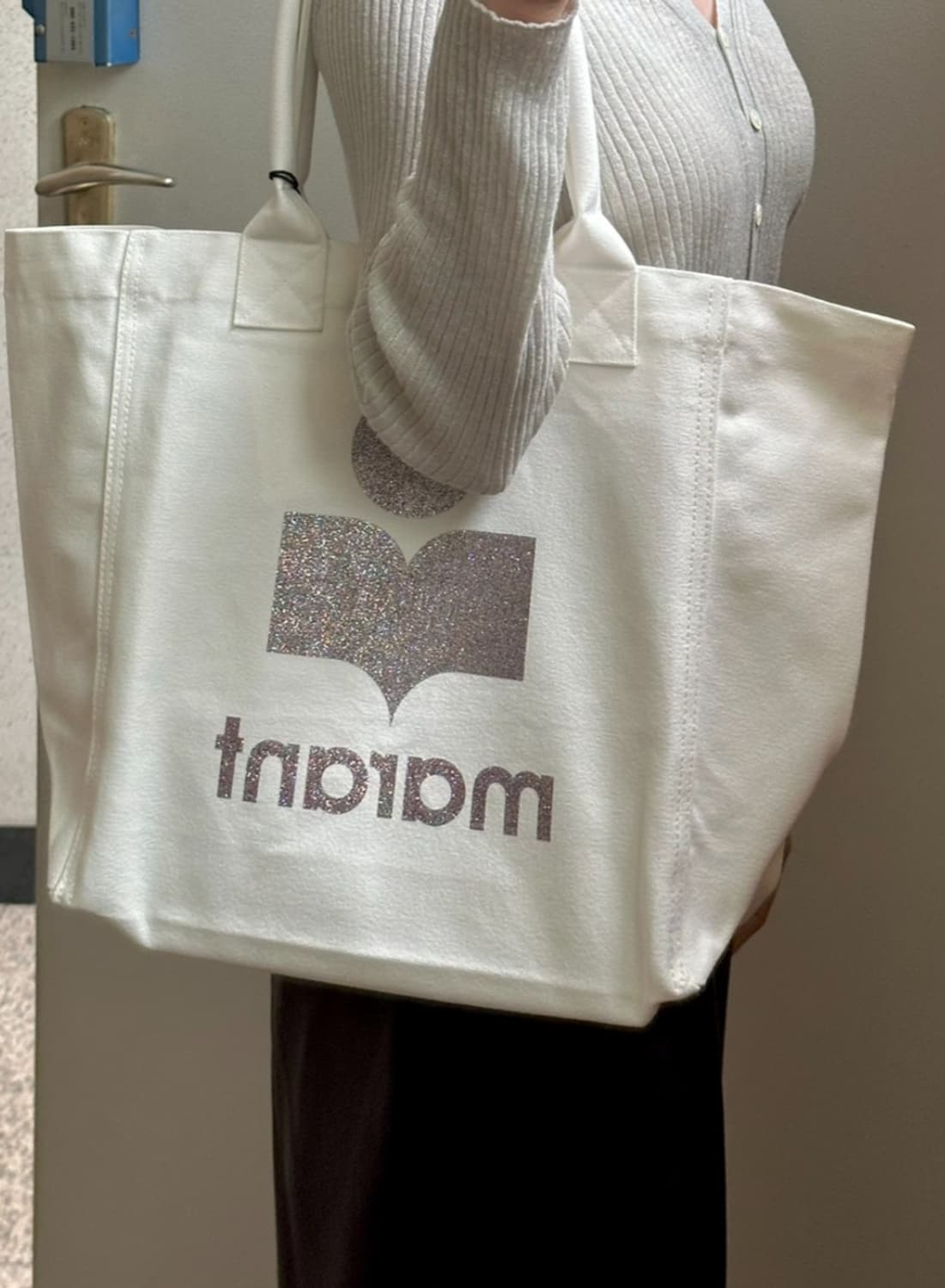 정품) 이자벨마랑 옌키 글리터 토트 백 상품이미지9