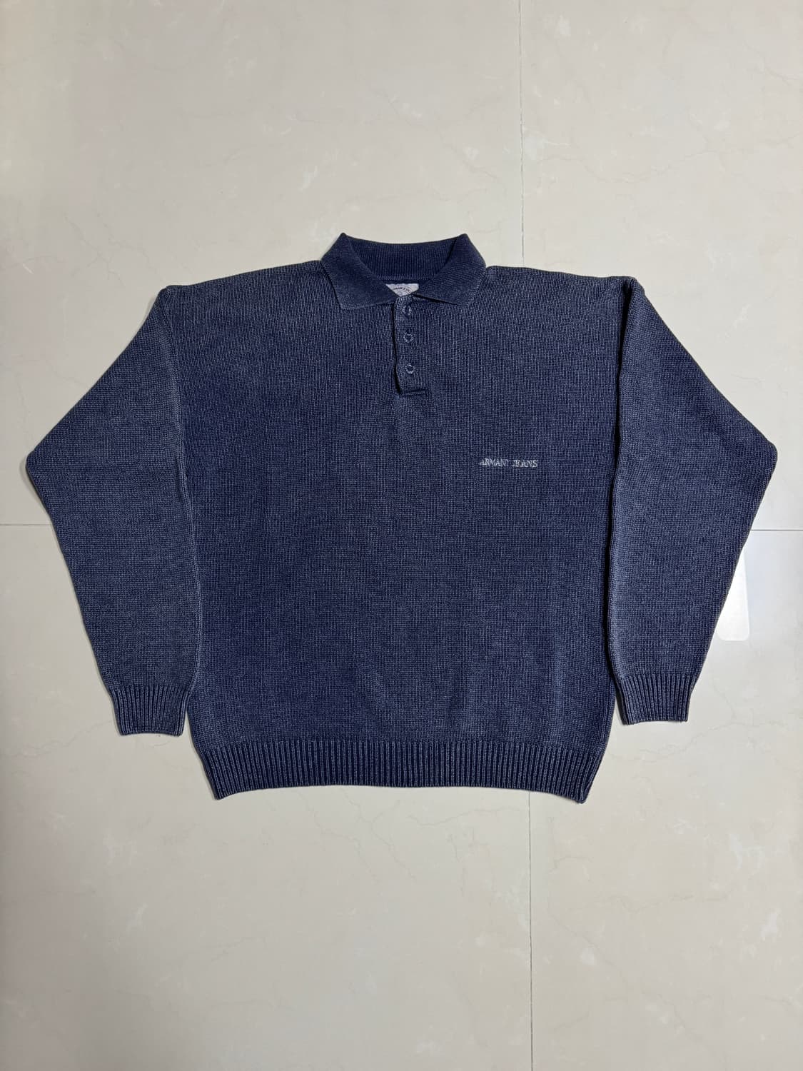 armani jeans button knit sweater 상품이미지1