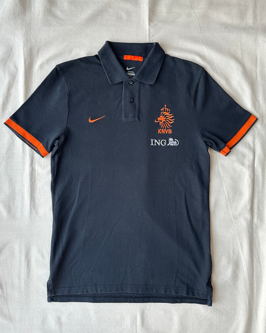 나이키 네덜란드 축구 국가대표 KNVB 카라 반팔티 L 상품이미지1