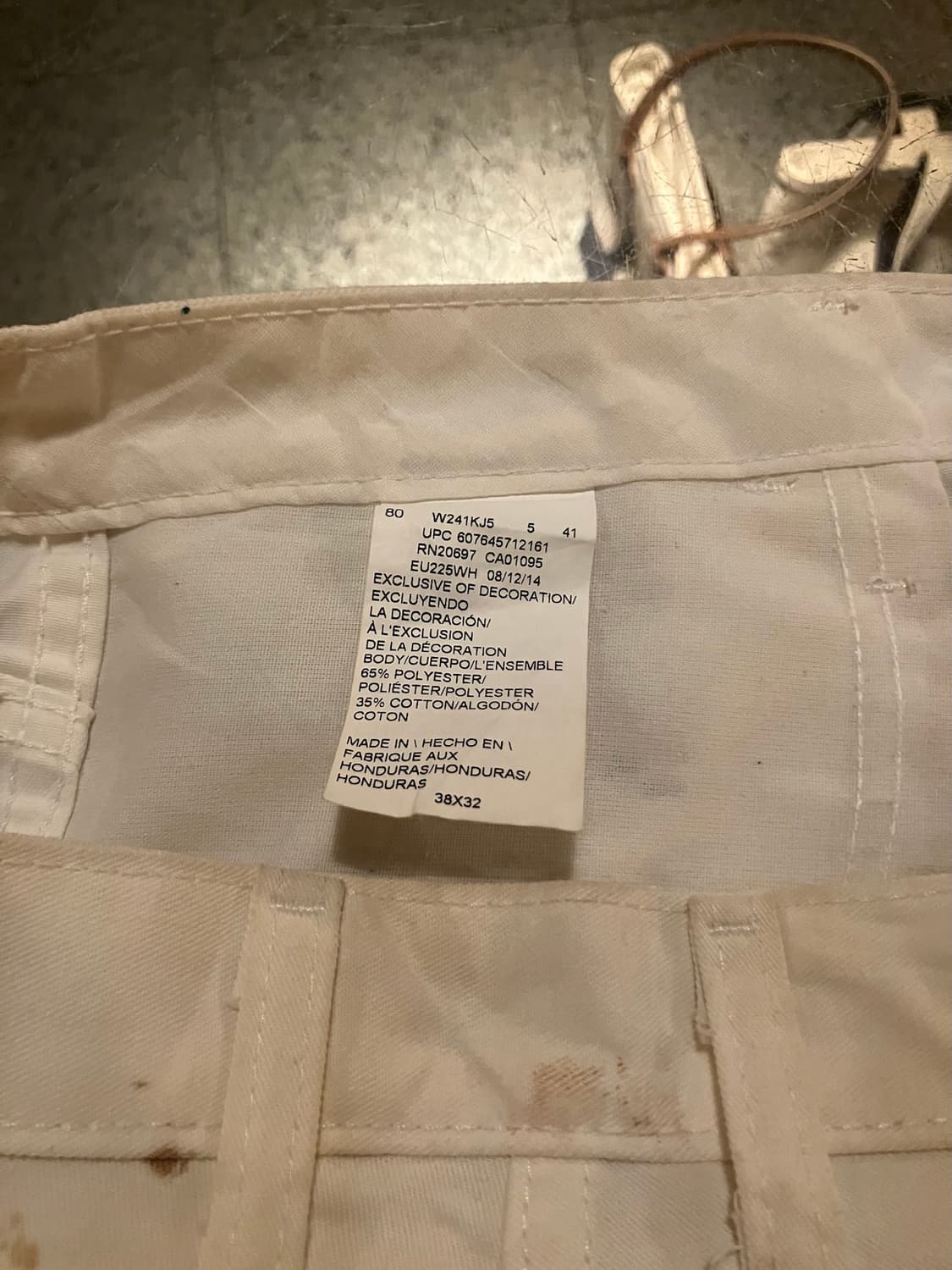 디키즈 빈티지 화이트 카펜터 페인터 팬츠 상품이미지9